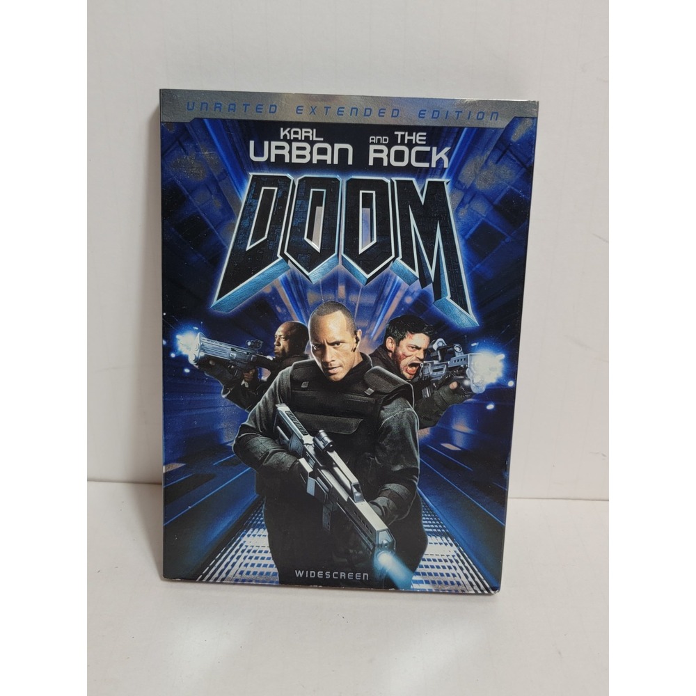 Doom DVD Movie Dwayne Johnson Karl Urban Unrated Extended Edition 2006 DVD